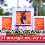 চবি ভর্তি পরীক্ষার তারিখ ২০২৫ ও সময়সূচি প্রকাশ।