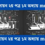 রসায়ন ২য় পত্র ১ম অধ্যায় mcq - পড়ুন।