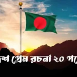 স্বদেশ প্রেম রচনা ২০ পয়েন্ট - শিক্ষা সহায়ক।